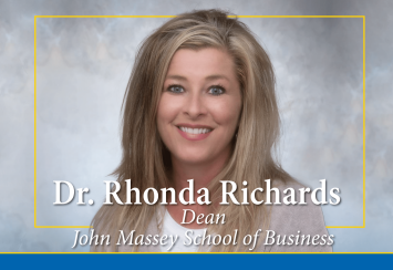Dr. Rhonda Richards named Dean of John Massey School of Business Thumbnail