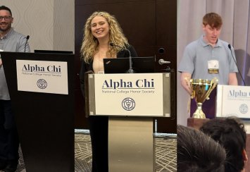Alpha Chi students represent Southeastern at national convention Thumbnail