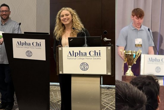 Alpha Chi students represent Southeastern at national convention Thumbnail