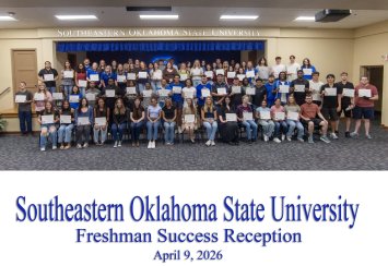 Southeastern honors 195 students at annual Freshman Success Reception Thumbnail