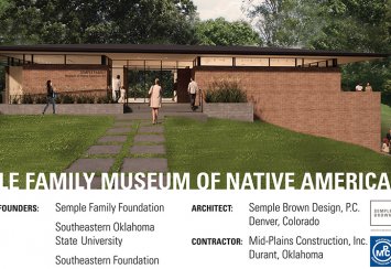 Semple Family Museum of Native American Art to be constructed at Southeastern Thumbnail