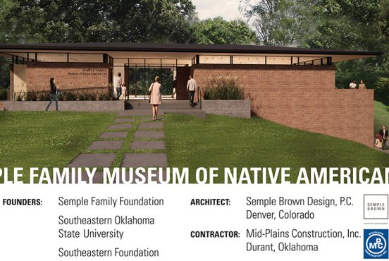 Semple Family Museum of Native American Art to be constructed at Southeastern Thumbnail