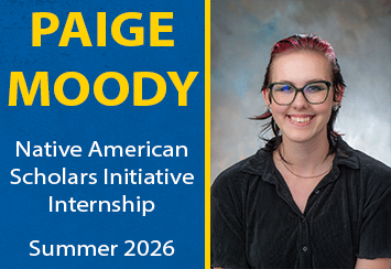 Southeastern student Paige Moody chosen for prestigious Native American Scholars Initiative Internship  Thumbnail