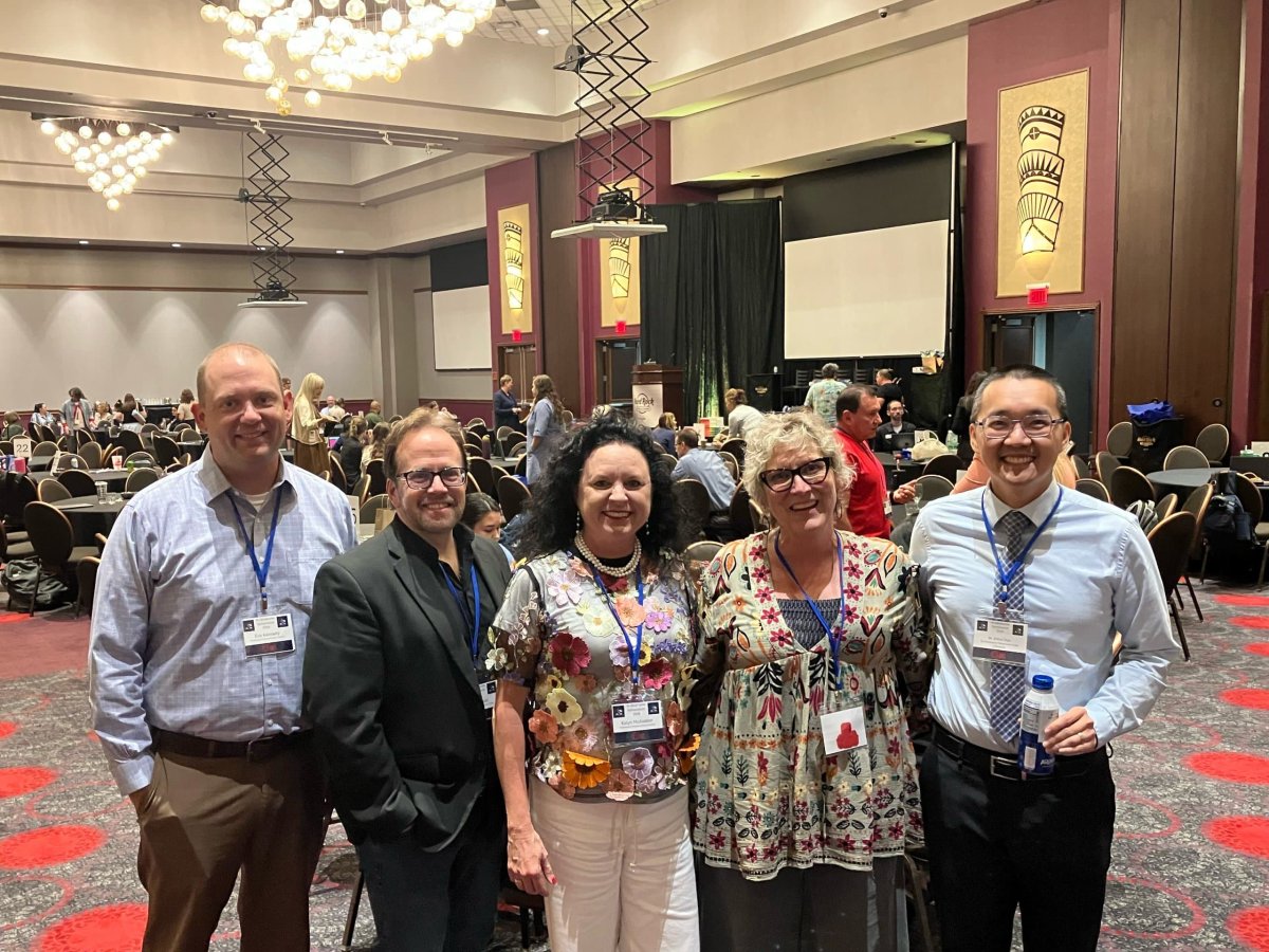 Southeastern faculty members attend statewide AI Symposium for Oklahoma educators  banner
