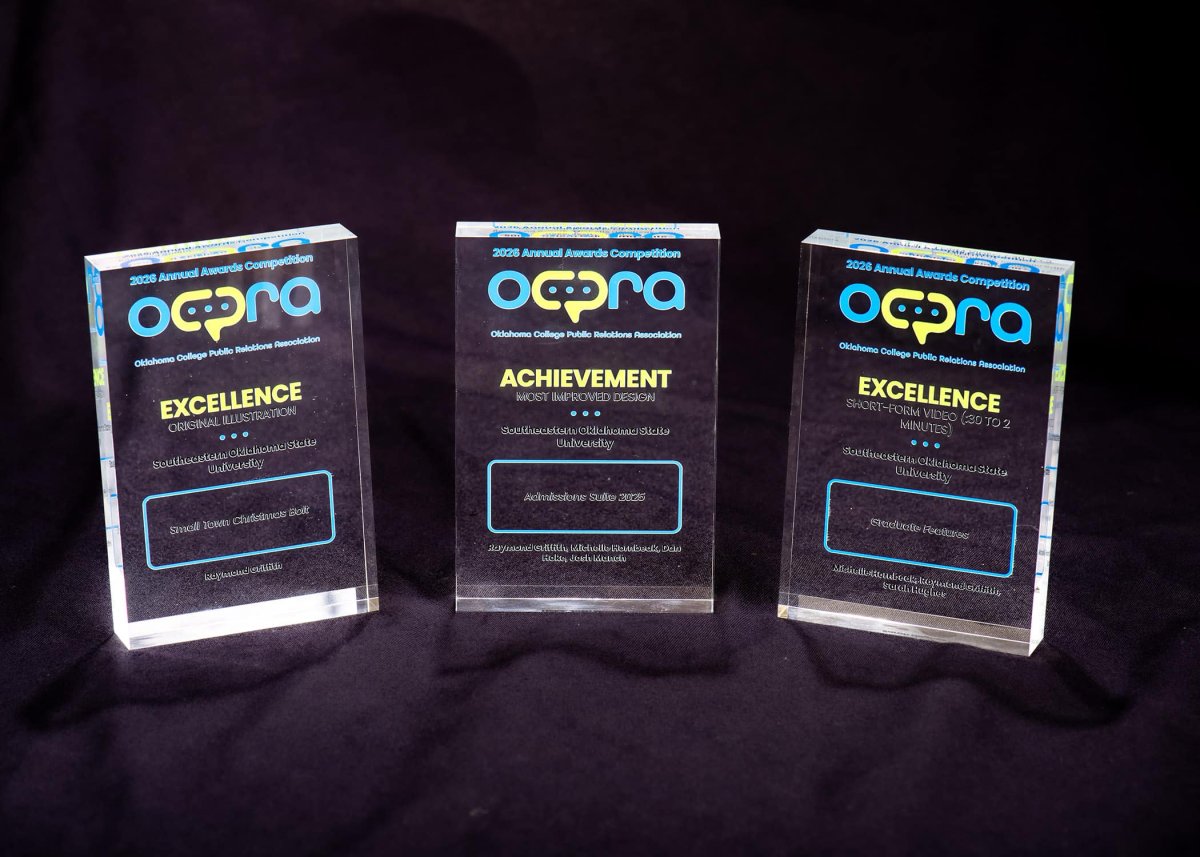 Southeastern Marketing and Communications Office earns three OCPRA awards  banner
