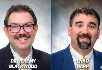Southeastern announces Dr. Jeremy Blackwood, Chad Harp to leadership appointments  Thumbnail