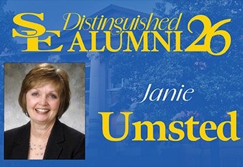 Distinguished Alumni: Janie Umsted leaves lasting mark through art, education and service  Thumbnail