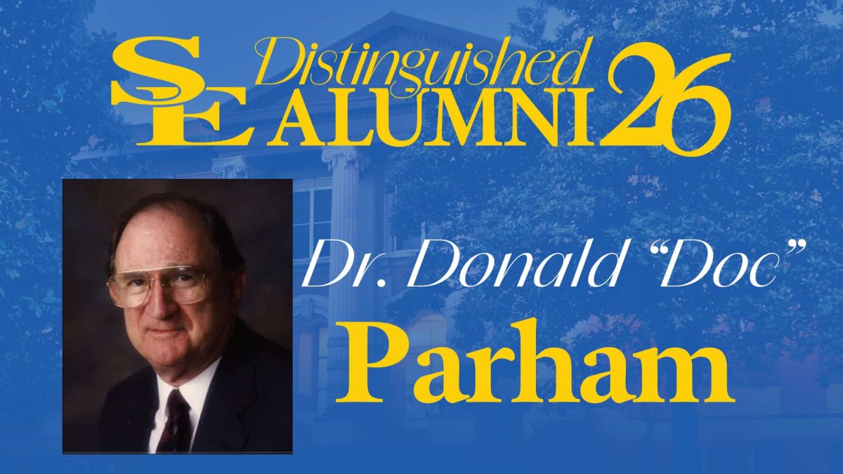 Distinguished Alumni: Dr. Donald “Doc” Parham’s life of leadership and service  banner
