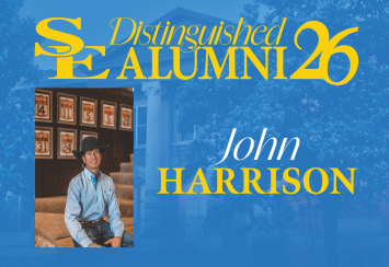 Distinguished Alumni: John Harrison carries on family rodeo legacy through national success  Thumbnail