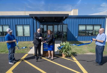 Ribbon-cutting celebrates renovations at Aerospace Sciences Institute  Thumbnail