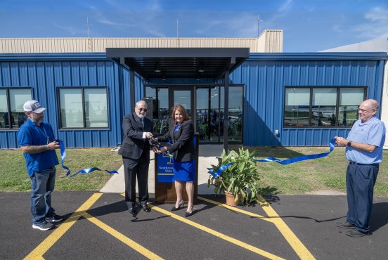 Ribbon-cutting celebrates renovations at Aerospace Sciences Institute  Thumbnail