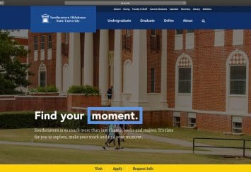 Southeastern debuts new website look Thumbnail