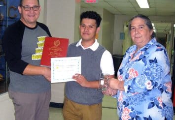 Sergio Vazquez Gomez Named Top   General Chemistry Student for 2019 Thumbnail