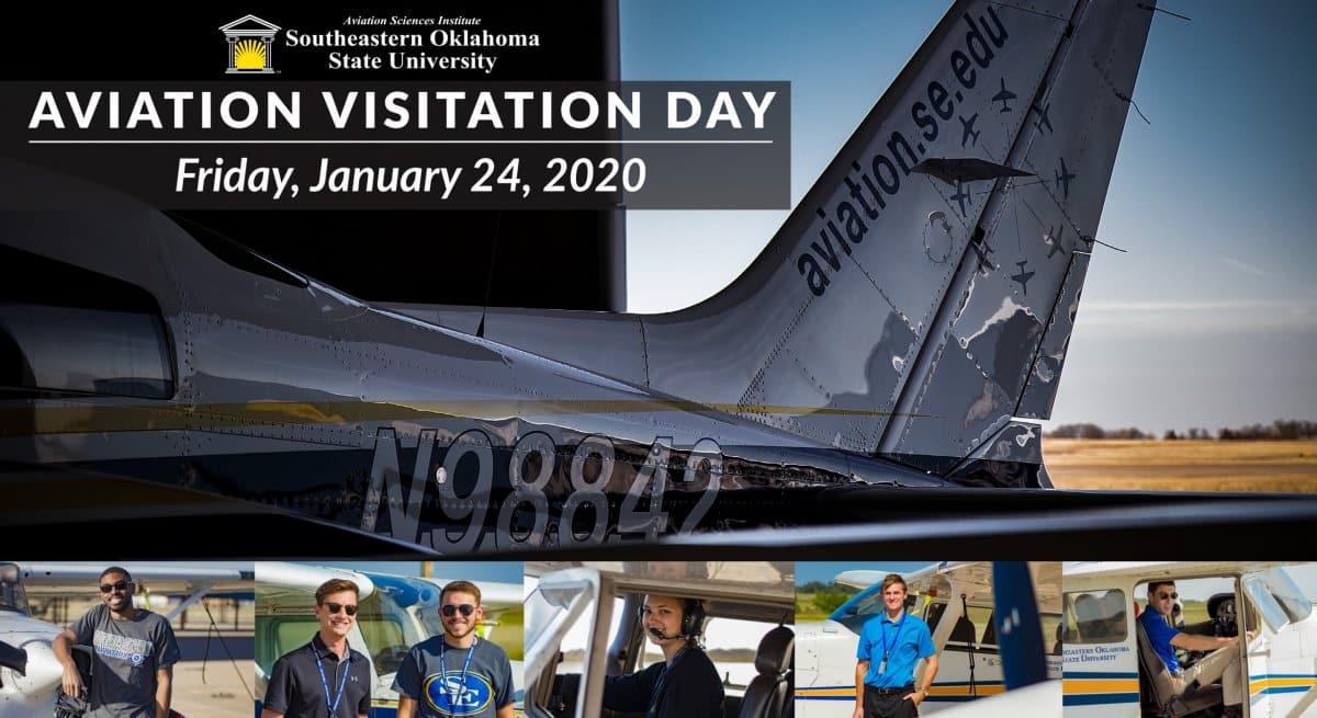 Aviation Visitation Day banner