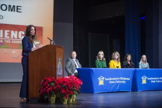 First Lady of Oklahoma visits Durant, Southeastern Thumbnail