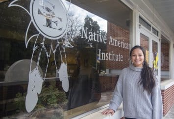 Heavener freshman follows in footsteps of sisters to Southeastern while assuming Native American leadership role Thumbnail