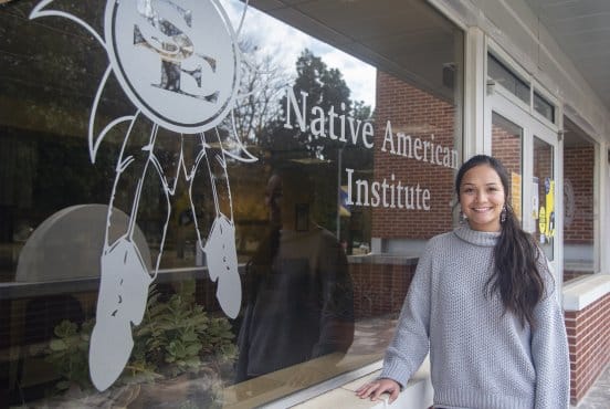 Heavener freshman follows in footsteps of sisters to Southeastern while assuming Native American leadership role Thumbnail