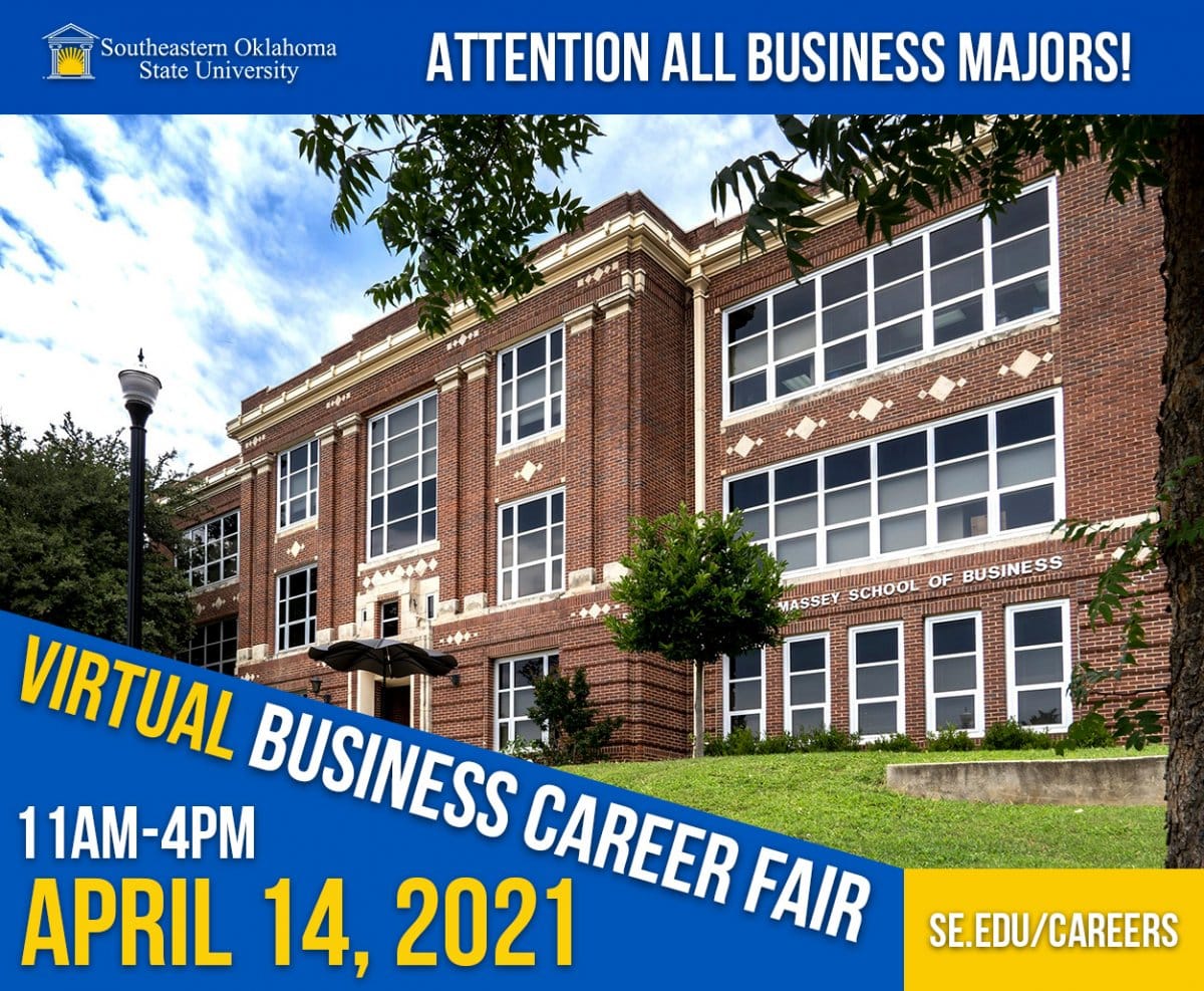 Virtual Business Career Fair banner