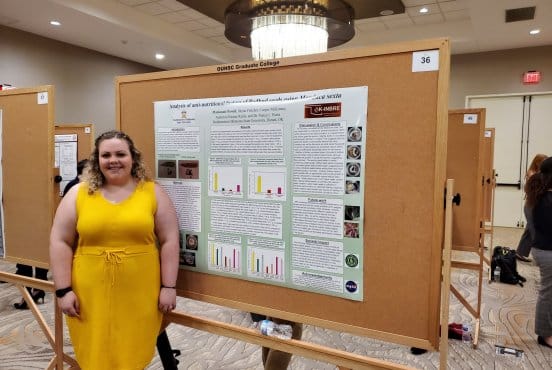 Two students represent Southeastern at OU-Health Sciences Center event Thumbnail