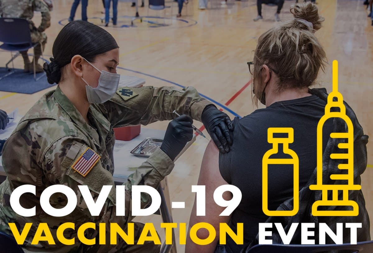 COVID-19 Vaccination Event banner