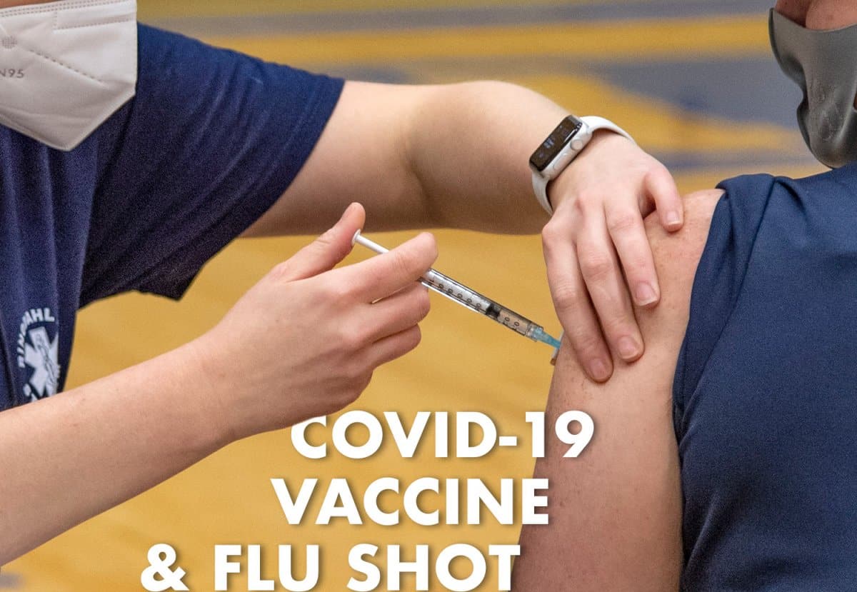 COVID-19 & Flu Vaccine Event banner