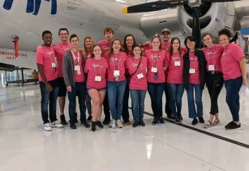 Southeastern Women In Aviation volunteer at Dallas event Thumbnail