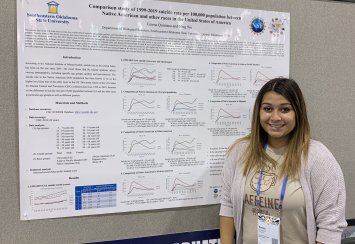 Southeastern biology major presents research project at national conference Thumbnail