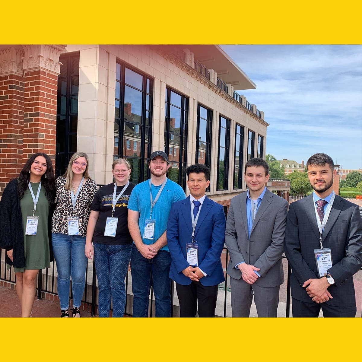 Southeastern Louis Stokes’ Alliance Scholars  present at Research Symposium banner