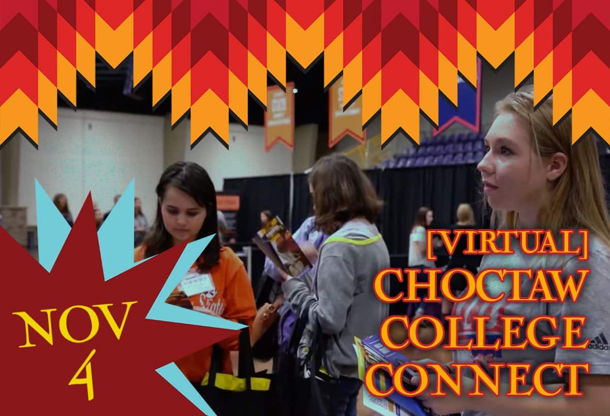 Native November – Virtual Choctaw College Connect banner