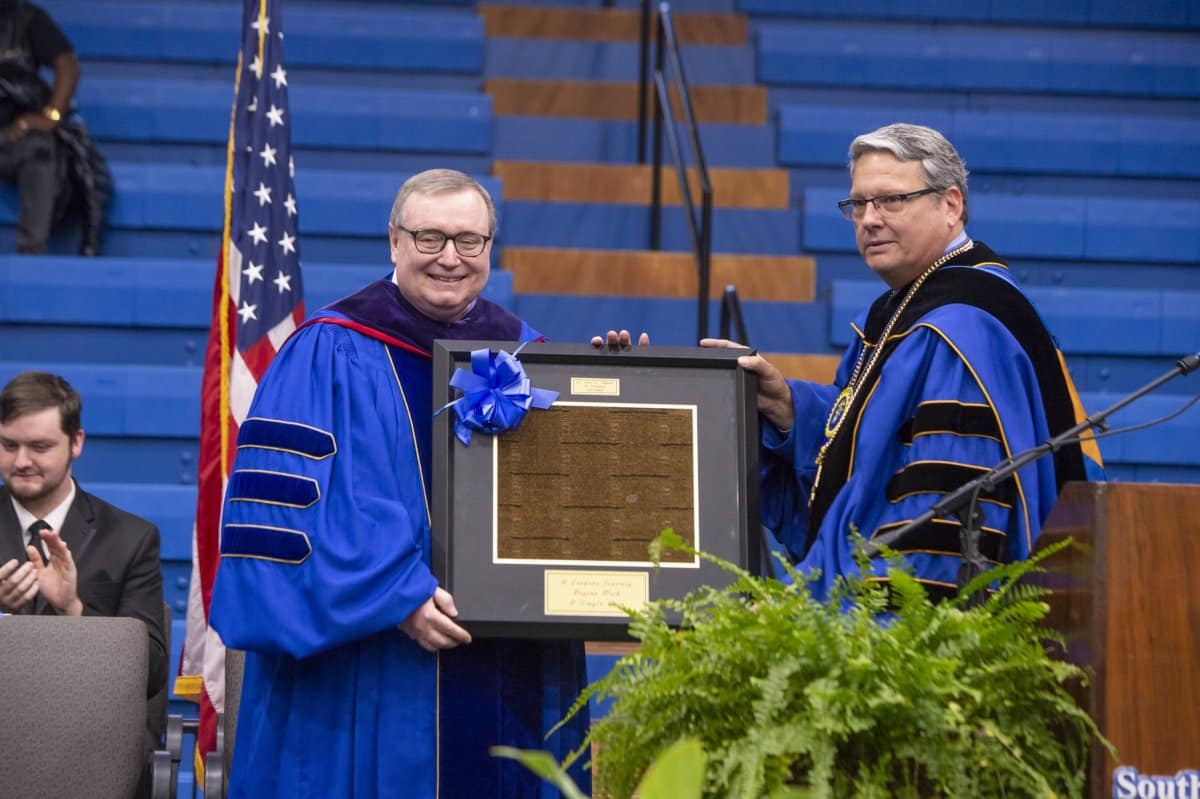 Fall Commencement held at Southeastern banner