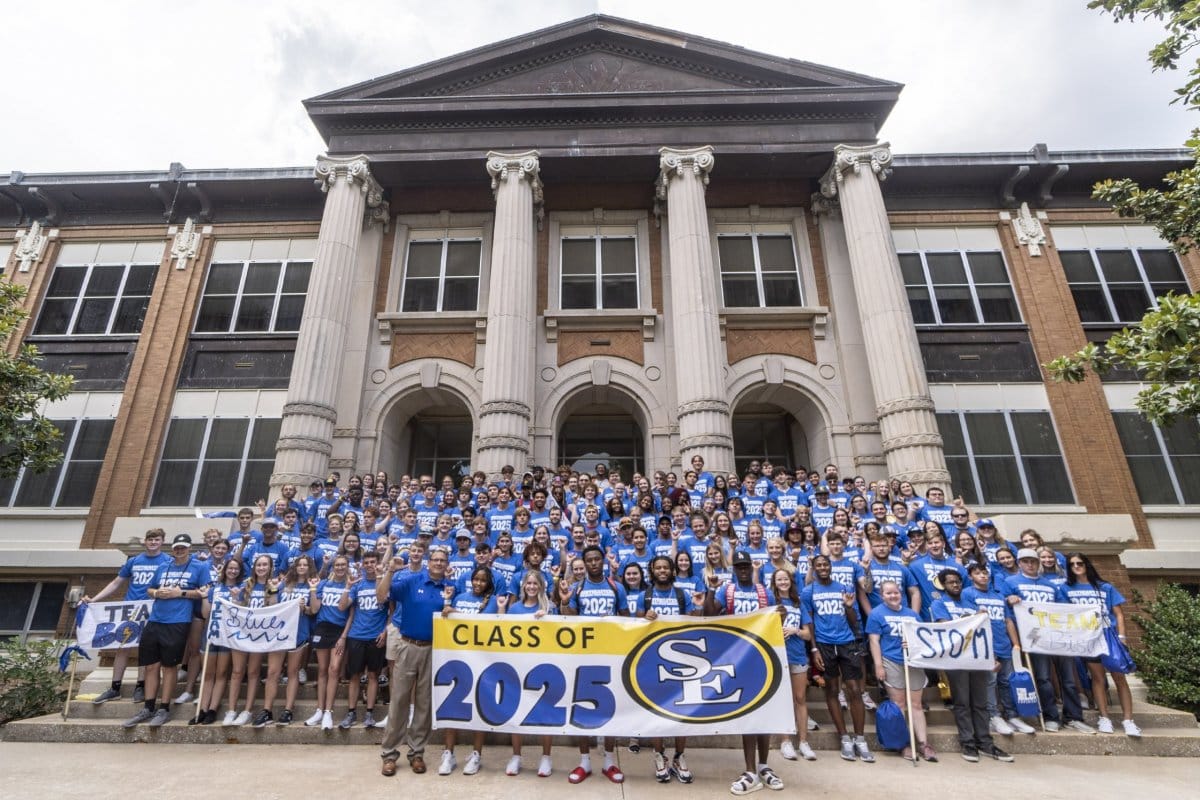 Southeastern sees slight enrollment increase, sets all-time record for spring enrollment with 5,095 students banner