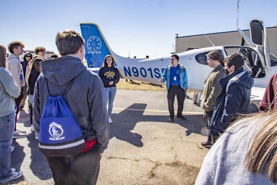 Southeastern Aviation adds two aircraft to fleet; hosts 150 prospective students at informational event Thumbnail